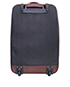 Medium Scotchgrain Rolling Suitcase, back view